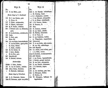  Algemeen adresboekje der gemeente Dordrecht. Voor het jaar 1854. Eerste jaargang, pagina 87
