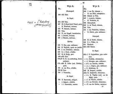  Algemeen adresboekje der gemeente Dordrecht. Voor het jaar 1854. Eerste jaargang, pagina 96