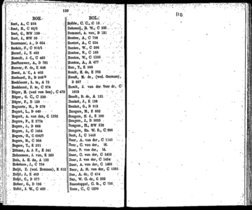  Algemeen adresboekje der gemeente Dordrecht. Voor het jaar 1854. Eerste jaargang, pagina 106