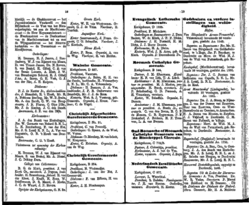  Adresboek voor Dordrecht, 1855. Eerste jaargang, pagina 16