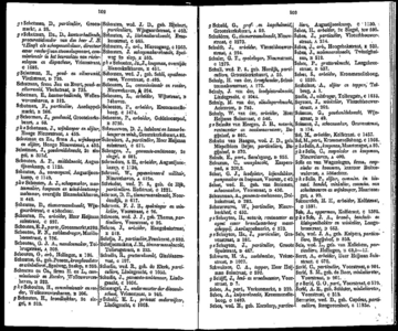  Adresboek voor Dordrecht, 1855. Eerste jaargang, pagina 58