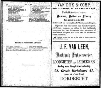  Adresboek der Gemeente Dordrecht, pagina 99
