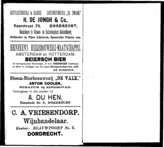  Algemeen adresboek de Germeente Dordrecht, pagina 99