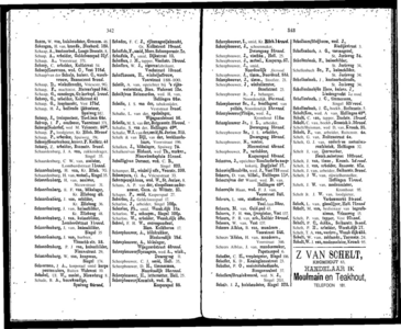  Adresboek van Dordrecht. Samengesteld uit het bevolkingsregister der Gemeente, pagina 176