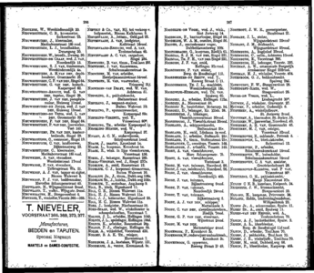  Adresboek van Dordrecht, samengesteld uit het Bevolkingsregister der Gemeente, pagina 156