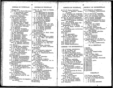  Adresboek van Dordrecht, samengesteld uit het bevolkingsregister der Gemeente, pagina 33