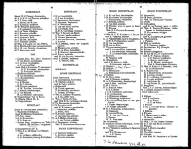  Adresboek van Dordrecht, samengesteld uit het bevolkingsregister der Gemeente, pagina 47