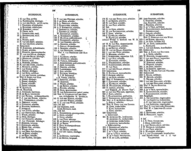  Adresboek van Dordrecht, samengesteld uit het bevolkingsregister der Gemeente, pagina 104
