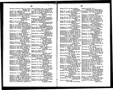  Adresboek van Dordrecht, samengesteld uit het bevolkingsregister der Gemeente, pagina 116