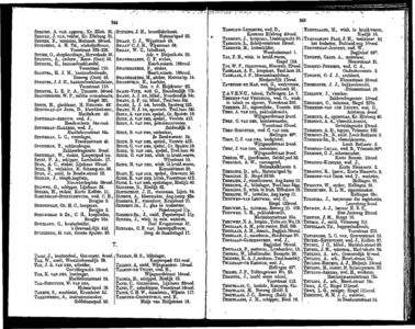  Adresboek van Dordrecht, samengesteld uit het bevolkingsregister der Gemeente, pagina 177