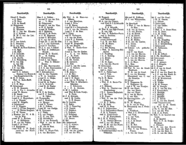 Adresboek van Dordrecht, samengesteld ui het bevolkingsregister der Gemeente, pagina 55