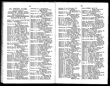  Adresboek van Dordrecht, samengesteld ui het bevolkingsregister der Gemeente, pagina 86