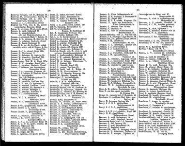  Adresboek van Dordrecht, samengesteld ui het bevolkingsregister der Gemeente, pagina 89