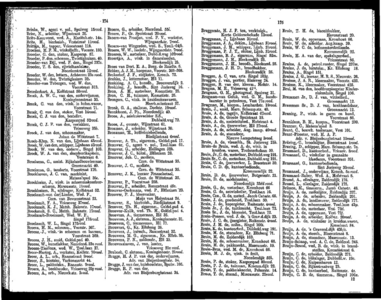  Adresboek van Dordrecht, samengesteld ui het bevolkingsregister der Gemeente, pagina 91
