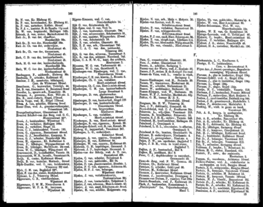  Adresboek van Dordrecht, samengesteld ui het bevolkingsregister der Gemeente, pagina 100