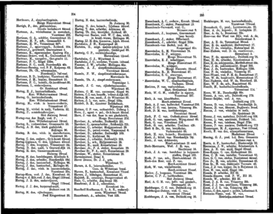  Adresboek van Dordrecht, samengesteld ui het bevolkingsregister der Gemeente, pagina 106