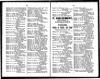  Adresboek van Dordrecht, samengesteld ui het bevolkingsregister der Gemeente, pagina 107