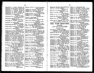  Adresboek van Dordrecht, samengesteld ui het bevolkingsregister der Gemeente, pagina 111