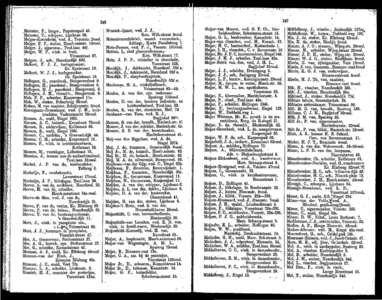  Adresboek van Dordrecht, samengesteld ui het bevolkingsregister der Gemeente, pagina 127