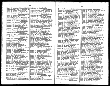  Adresboek van Dordrecht, samengesteld ui het bevolkingsregister der Gemeente, pagina 134