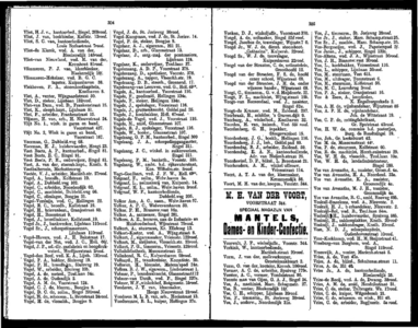  Adresboek van Dordrecht, samengesteld ui het bevolkingsregister der Gemeente, pagina 156