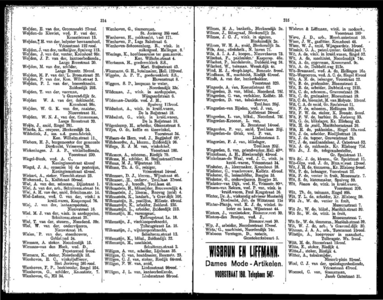  Adresboek van Dordrecht, samengesteld ui het bevolkingsregister der Gemeente, pagina 161