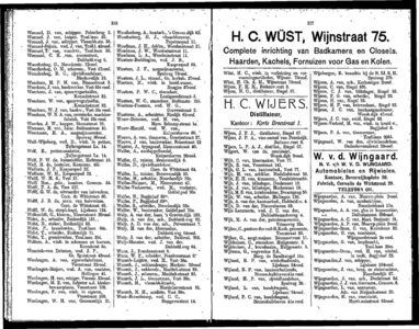Adresboek van Dordrecht, samengesteld ui het bevolkingsregister der Gemeente, pagina 162