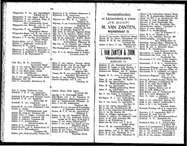  Adresboek van Dordrecht, samengesteld ui het bevolkingsregister der Gemeente, pagina 163