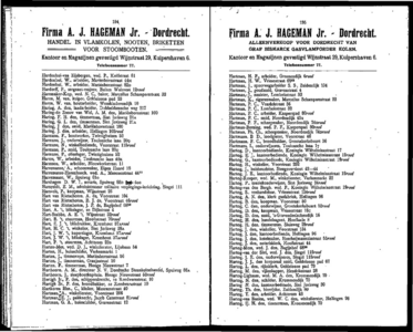  Adresboek van Dordrecht, samengesteld uit het bevolkingsregister der Gemeente, pagina 125