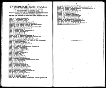  Adresboek van Dordrecht, samengesteld uit het bevolkingsregister der Gemeente, pagina 247