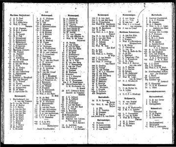 Adresboek van Dordrecht, met aanvullingslijst, samengesteld uit het bevolkingsregister der Gemeente, pagina 63