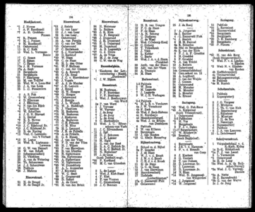  Adresboek van Dordrecht, met aanvullingslijst, samengesteld uit het bevolkingsregister der Gemeente, pagina 72