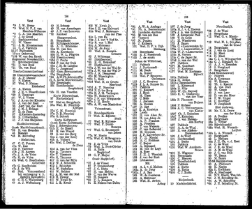  Adresboek van Dordrecht, met aanvullingslijst, samengesteld uit het bevolkingsregister der Gemeente, pagina 84