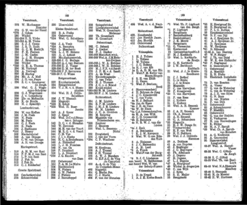  Adresboek van Dordrecht, met aanvullingslijst, samengesteld uit het bevolkingsregister der Gemeente, pagina 89