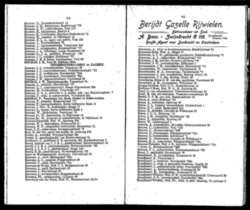  Adresboek van Dordrecht, met aanvullingslijst, samengesteld uit het bevolkingsregister der Gemeente, pagina 112