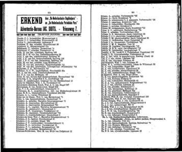  Adresboek van Dordrecht, met aanvullingslijst, samengesteld uit het bevolkingsregister der Gemeente, pagina 132