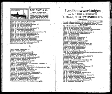  Adresboek van Dordrecht, met aanvullingslijst, samengesteld uit het bevolkingsregister der Gemeente, pagina 134