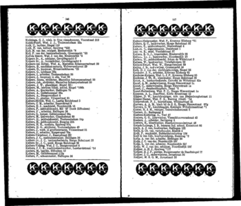  Adresboek van Dordrecht, met aanvullingslijst, samengesteld uit het bevolkingsregister der Gemeente, pagina 177