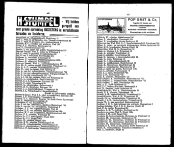  Adresboek van Dordrecht, met aanvullingslijst, samengesteld uit het bevolkingsregister der Gemeente, pagina 225