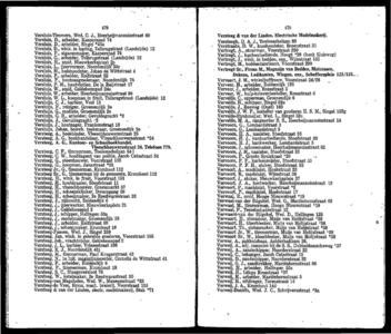  Adresboek van Dordrecht, met aanvullingslijst, samengesteld uit het bevolkingsregister der Gemeente, pagina 243