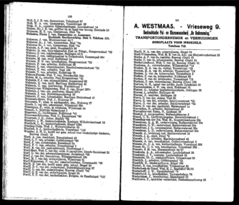  Adresboek van Dordrecht, met aanvullingslijst, samengesteld uit het bevolkingsregister der Gemeente, pagina 254