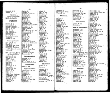  Adresboek van Dordrecht, met aanvullingslijst, samengesteld uit het bevolkingsregister der Gemeente, pagina 270
