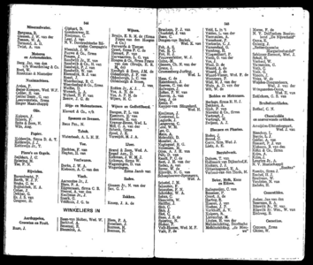 Adresboek van Dordrecht, met aanvullingslijst, samengesteld uit het bevolkingsregister der Gemeente, pagina 276