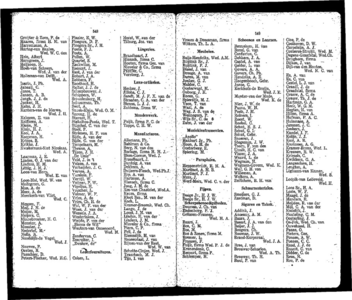 Adresboek van Dordrecht, met aanvullingslijst, samengesteld uit het bevolkingsregister der Gemeente, pagina 278
