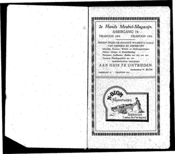 Adresboek van Dordrecht, met aanvullingslijst, samengesteld uit het bevolkingsregister der Gemeente, pagina 284