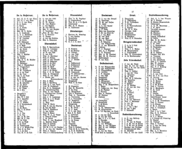  Adresboek van Dordrecht 1919 samengesteld uit het bevolkingsregister der Gemeente, gemeentelijke uitgave, pagina 12