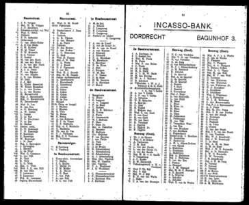  Adresboek van Dordrecht 1919 samengesteld uit het bevolkingsregister der Gemeente, gemeentelijke uitgave, pagina 45