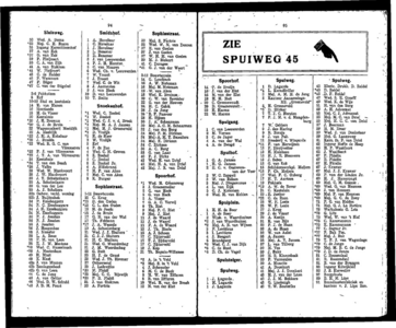  Adresboek van Dordrecht 1919 samengesteld uit het bevolkingsregister der Gemeente, gemeentelijke uitgave, pagina 51
