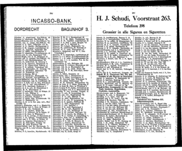  Adresboek van Dordrecht 1919 samengesteld uit het bevolkingsregister der Gemeente, gemeentelijke uitgave, pagina 152