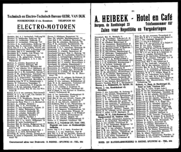  Adresboek van Dordrecht. 1922 samengesteld uit het bevolkingsregister der Gemeente, bijgewerkt tot 1 april 1922, pagina 133